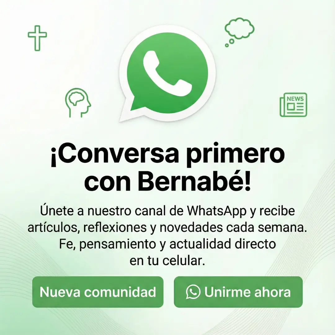 Únete al canal de WhatsApp de El Blog de Bernabé