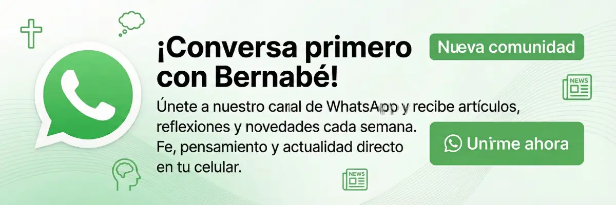 Únete al canal de WhatsApp de El Blog de Bernabé