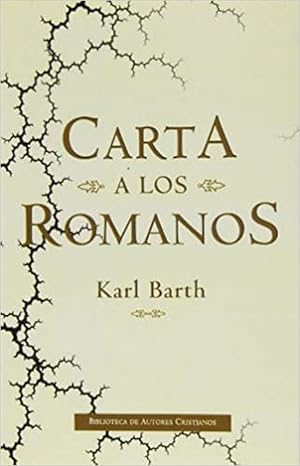 Portada: Comentario a la Carta a los Romanos, Karl Barth