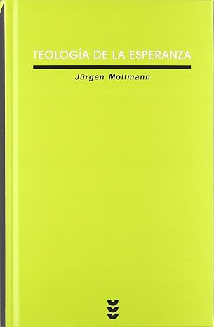 Portada: Teología de la esperanza, Jürgen Moltmann