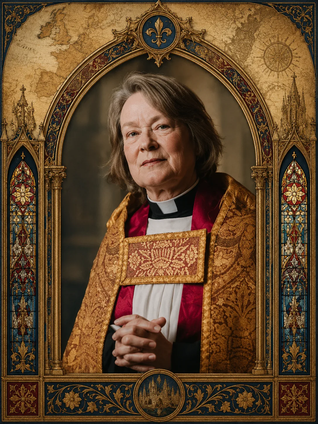 Retrato de Sarah Coakley, teóloga y filósofa británica