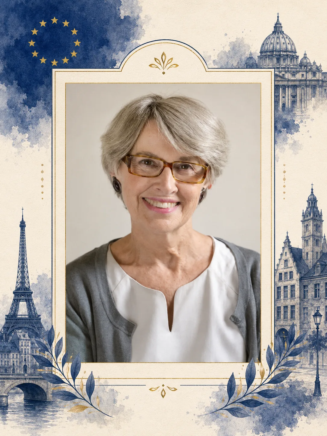 Retrato de Anne-Marie Pelletier, exegeta y teóloga católica francesa