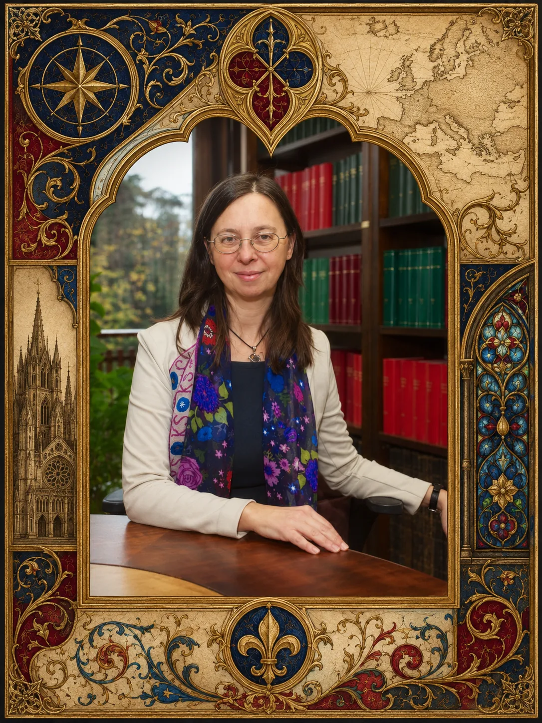 Retrato de Serena Noceti, teóloga italiana especializada en eclesiología y teología litúrgica
