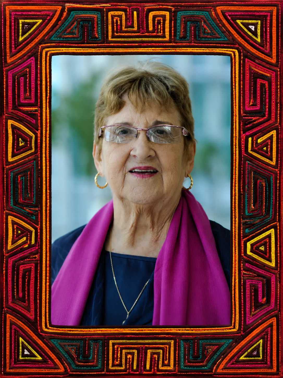 Retrato de Ofelia Ortega, teóloga cubana y referente ecuménica.