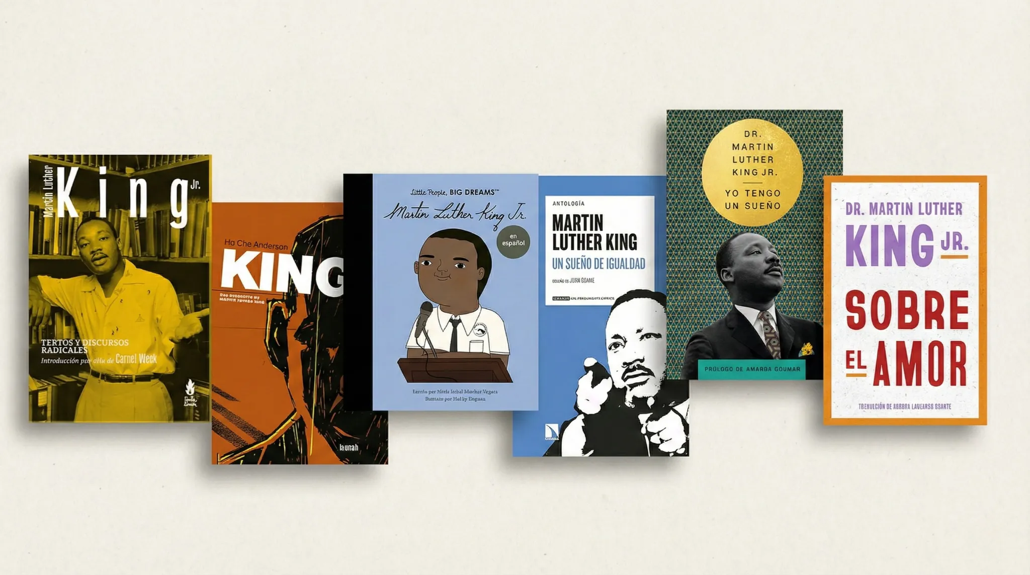 Libros recomendados para conocer la vida y obra de Martin Luther King Jr.