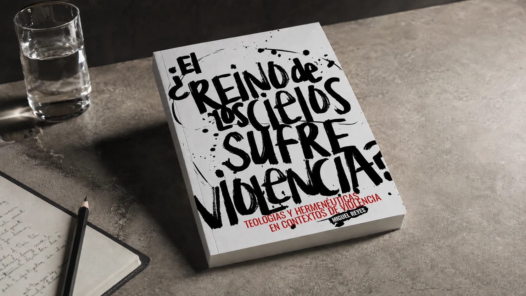 Portada del libro ¿El reino de los cielos sufre violencia?, de Miguel Reyes, sobre teología, hermenéutica, violencia y paz en contextos centroamericanos.